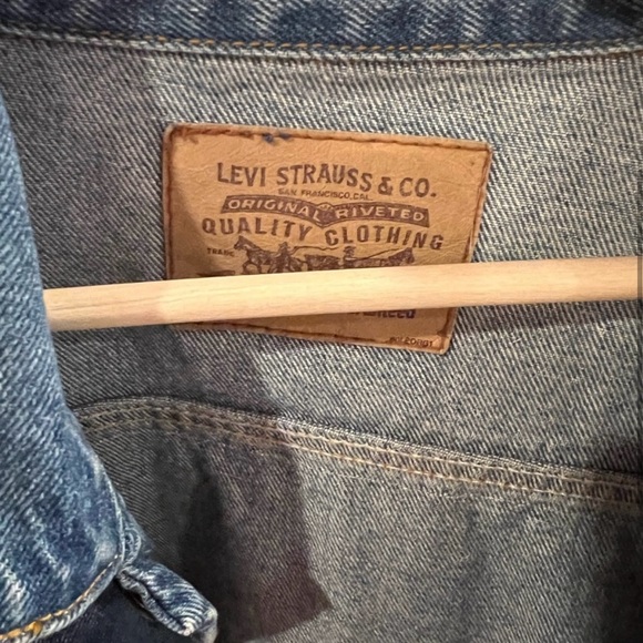 Amazing Condition - Vintage Aztec Levi’s Denim/Jean Jacket - Picture 4 of 6